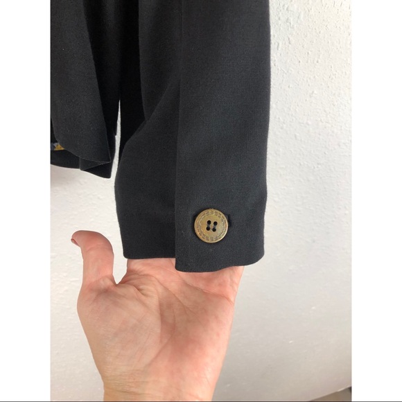 Cartonnier Anthropologie Black All Along Jacket L - Picture 4 of 8